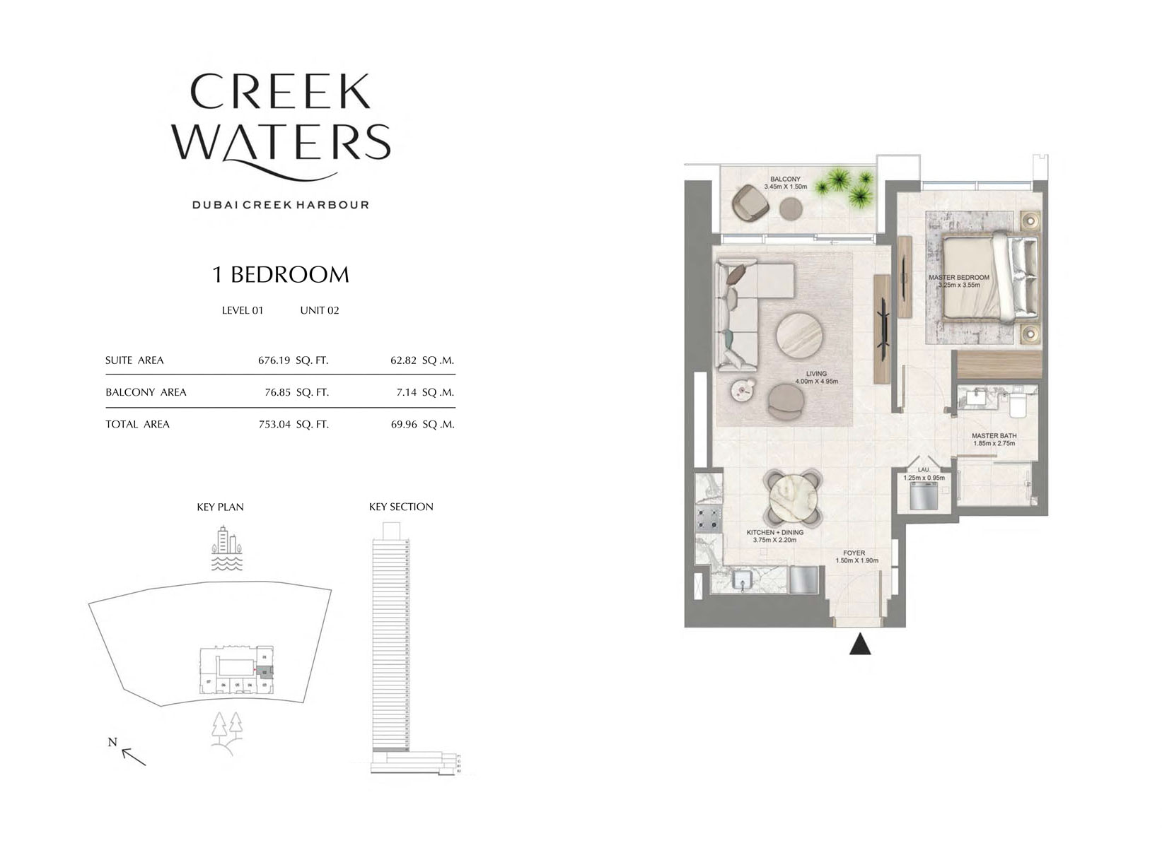 Creek Waters - 1 Bedroom